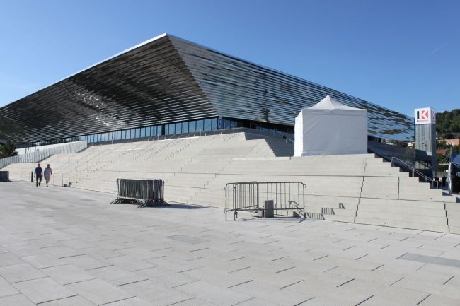 Touareg couvre l'événement pour l'inauguration du Kindarena de Rouen 76 Normandie